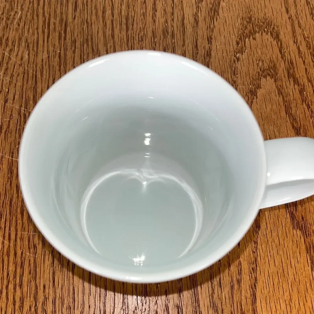 Crate & Barrel Julia Rothman Yule Town Christmas Holiday Coffee Mug